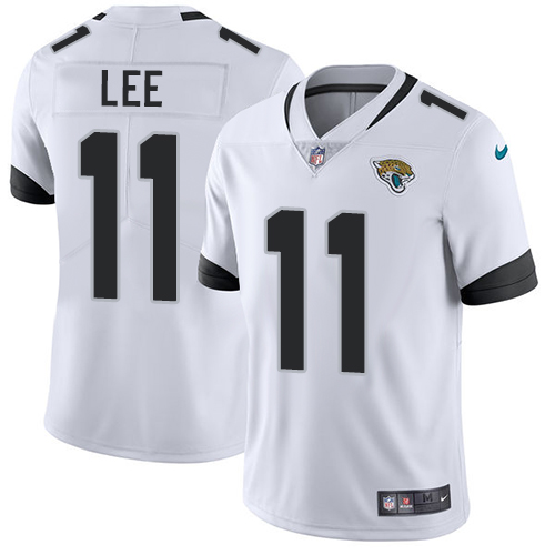 Nike Jacksonville Jaguars #11 Marqise Lee White Men Stitched NFL Vapor Untouchable Limited Jersey->jacksonville jaguars->NFL Jersey